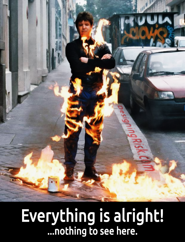 Everything is alright. Nothing to see&nbsp;here.