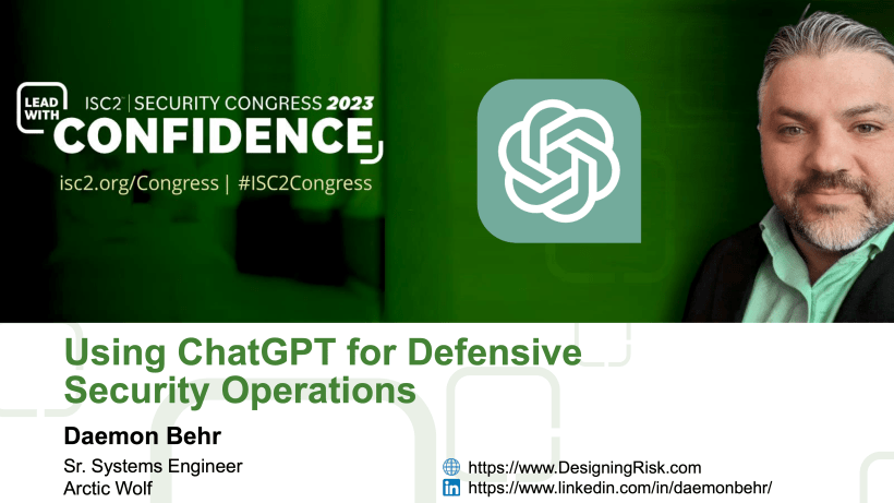 Using ChatGPT for Defensive Security&nbsp;Operations