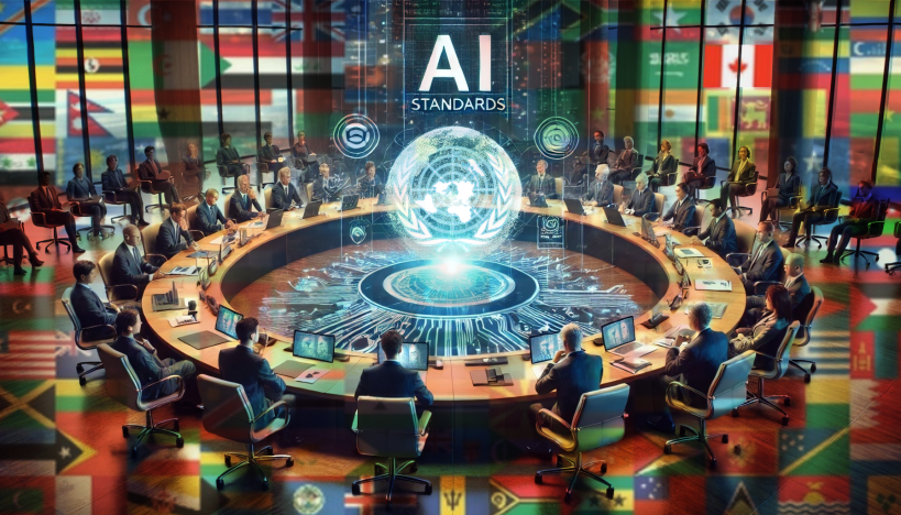 Who are the international organizations that create and guide AI&nbsp;standards?