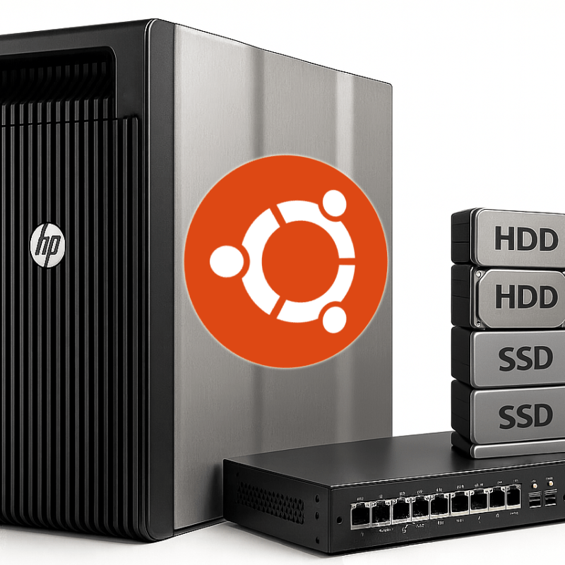 HomeLab with Ubuntu, KVM, Cockpit, Kubernetes, and cache-enabled Software&nbsp;RAID